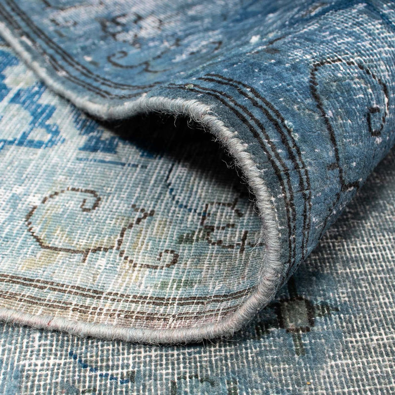 Vintage Teppich 290x386cm - dunkelblau