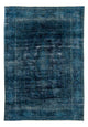 Vintage Teppich 293x384cm - dunkelblau