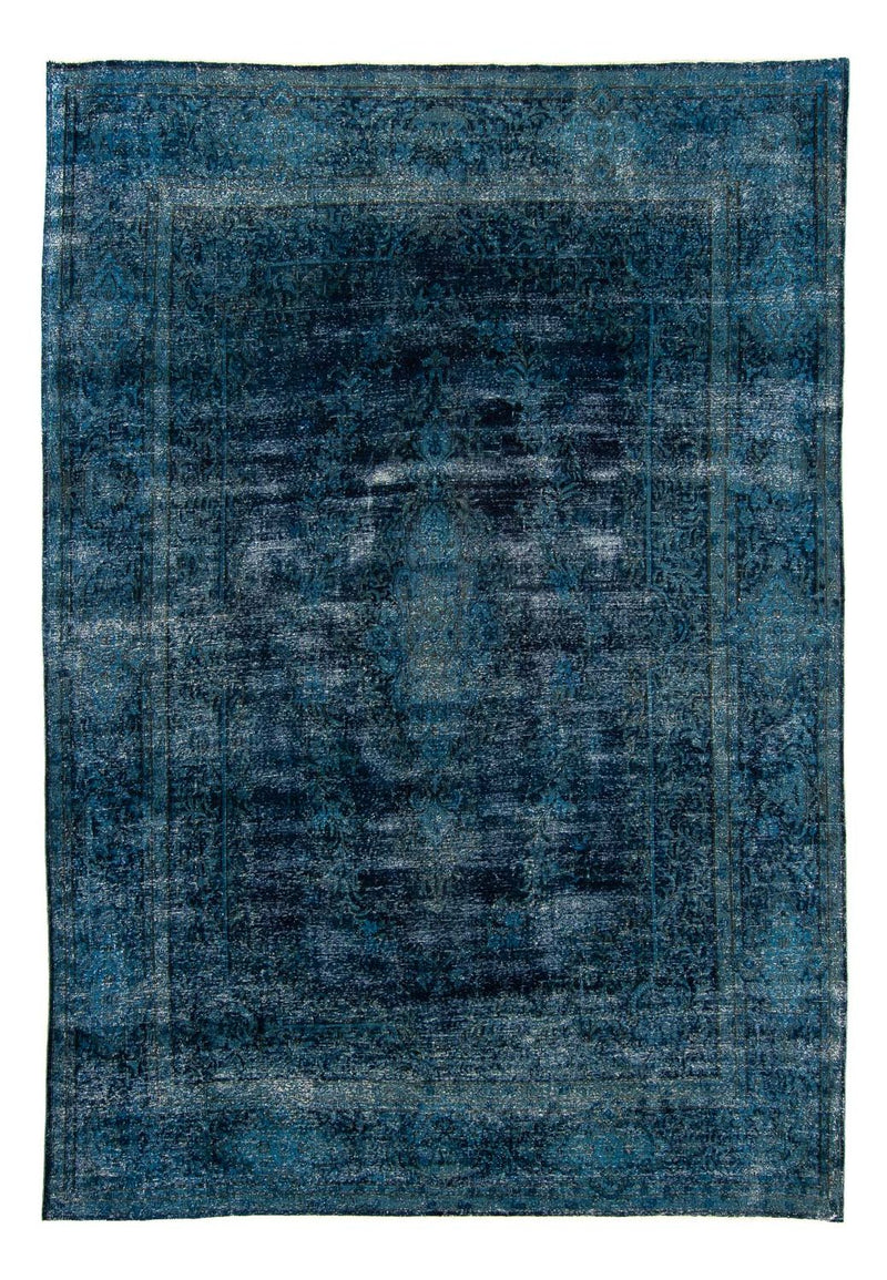 Vintage Teppich 293x384cm - dunkelblau