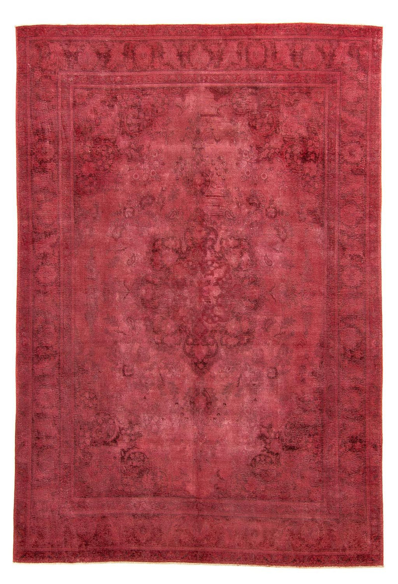 Vintage Teppich 285x383cm - dunkelrot