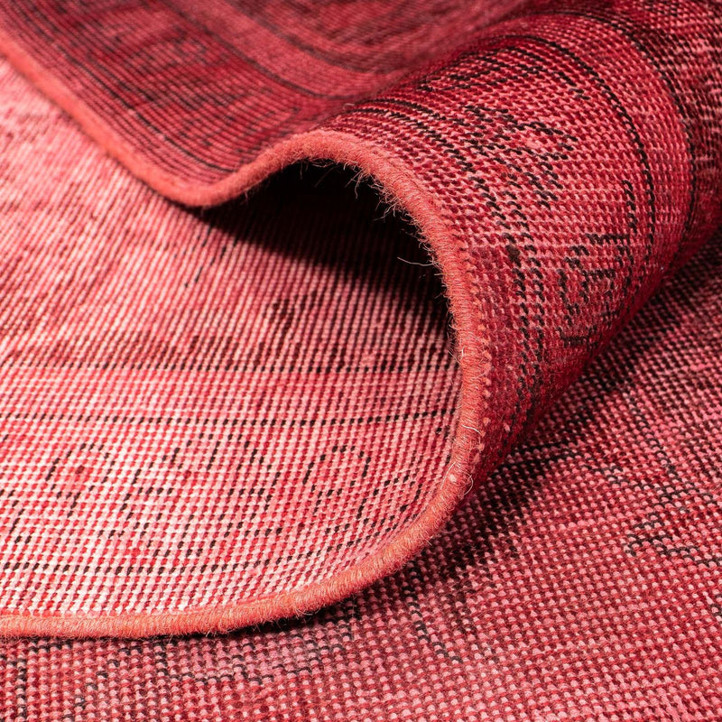 Vintage Teppich 285x383cm - dunkelrot