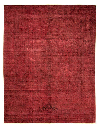Vintage Teppich 302x401cm - dunkelrot