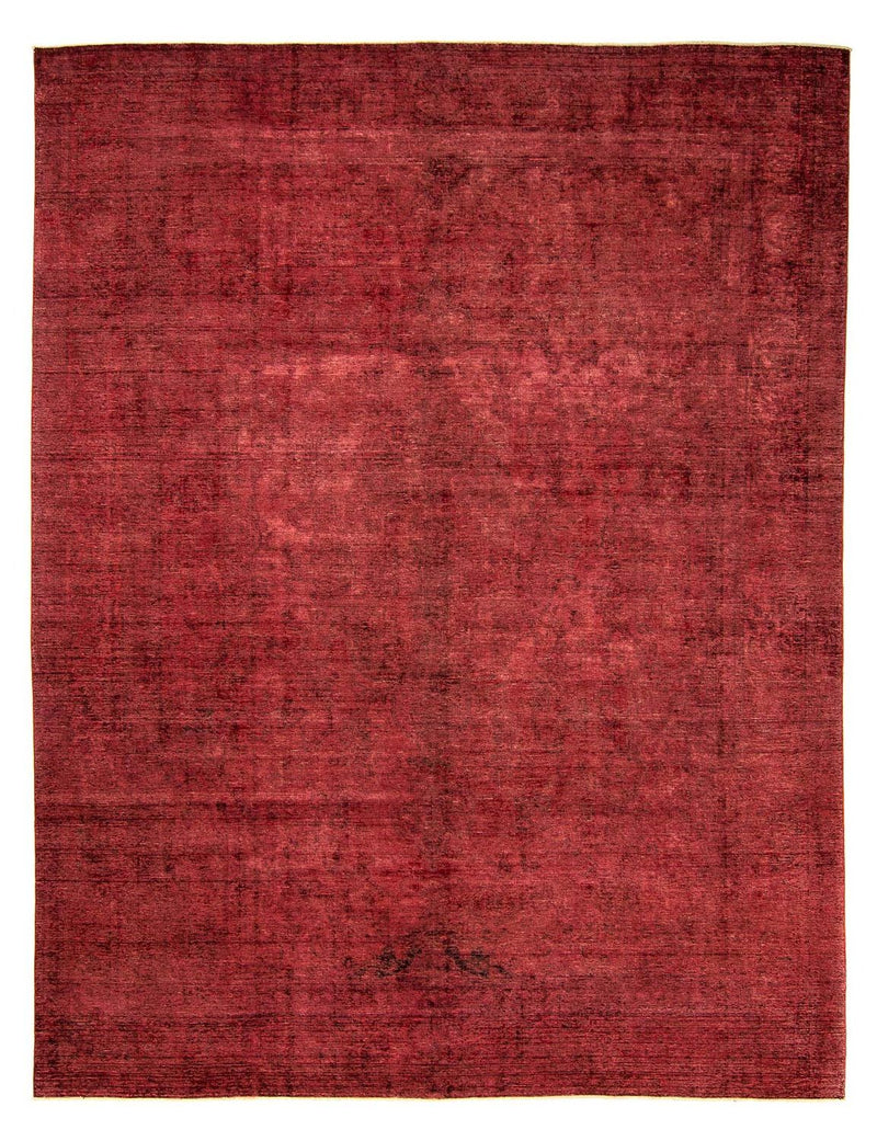 Vintage Teppich 302x401cm - dunkelrot