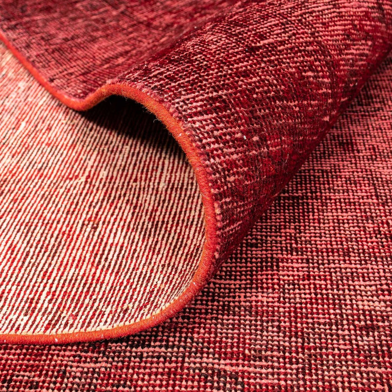 Vintage Teppich 302x401cm - dunkelrot