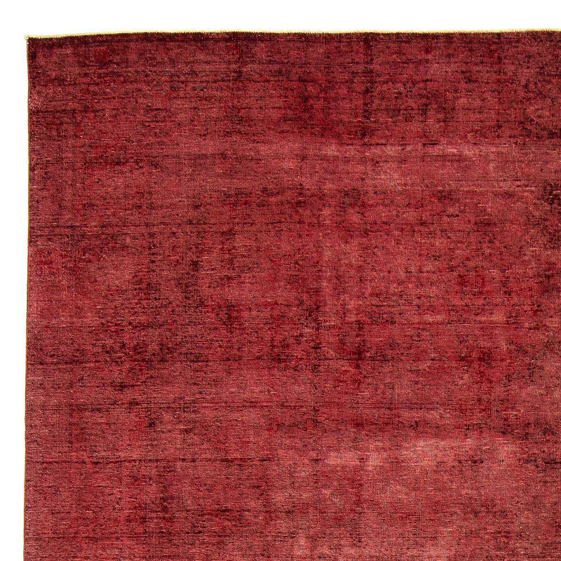 Vintage Teppich 302x401cm - dunkelrot
