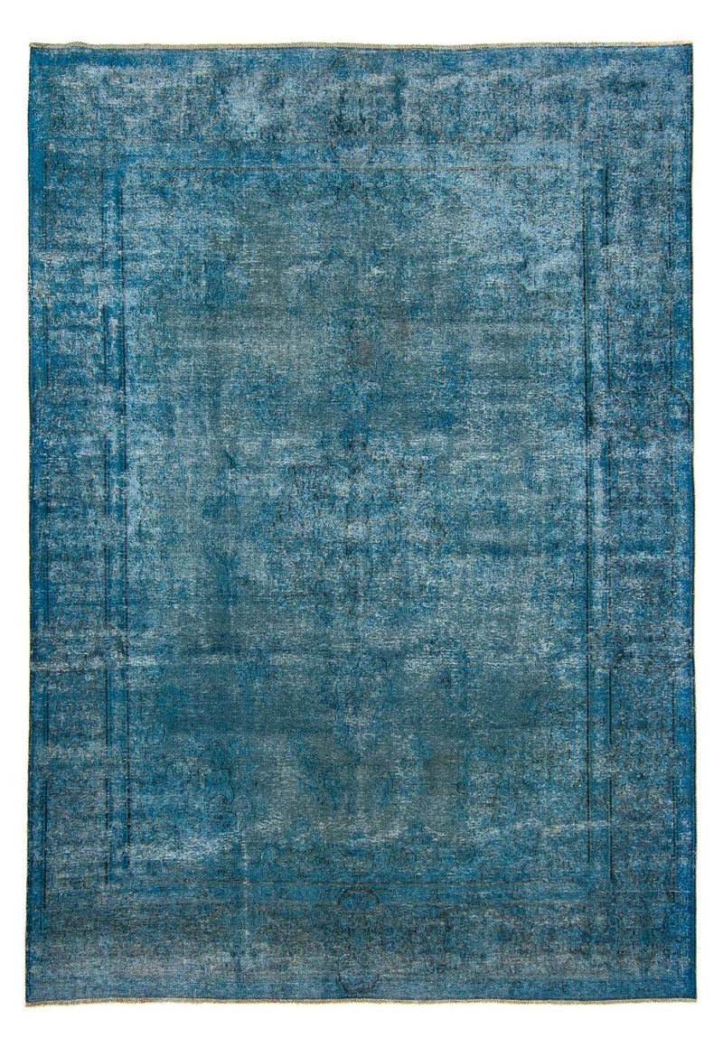 Vintage Teppich 290x404cm - dunkelblau