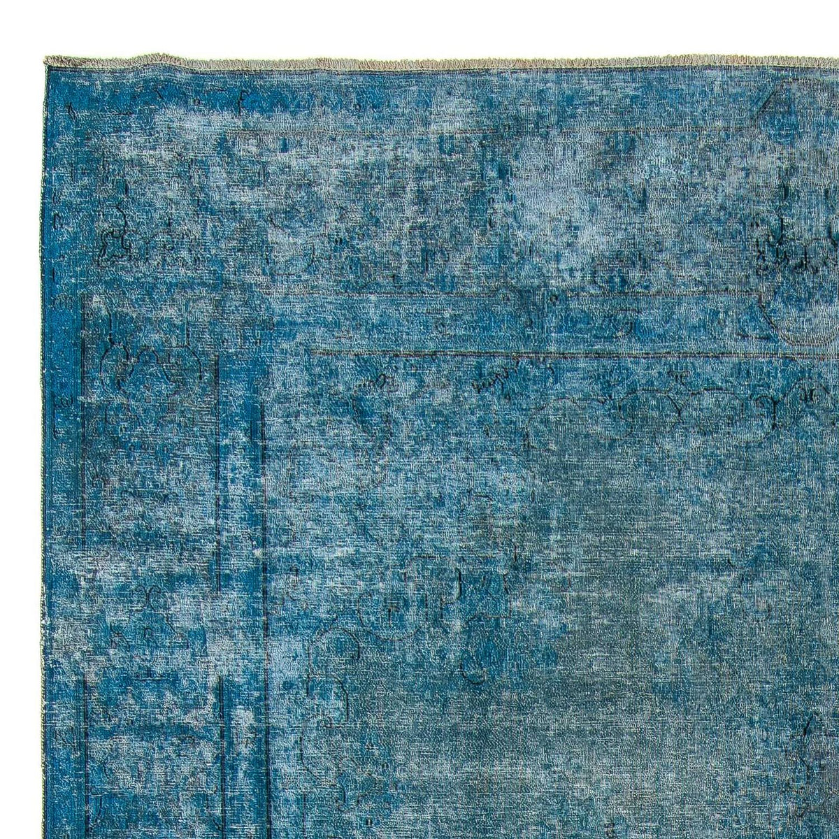 Vintage Teppich 290x404cm - dunkelblau