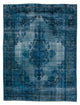 Vintage Teppich 295x378cm - dunkelblau