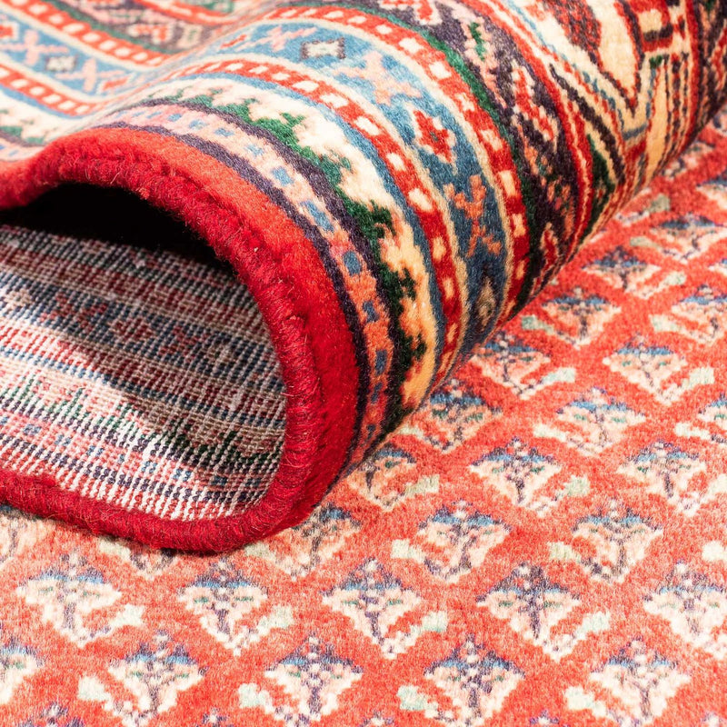 Mir Teppich 211x308cm - Perserteppich - dunkelrot