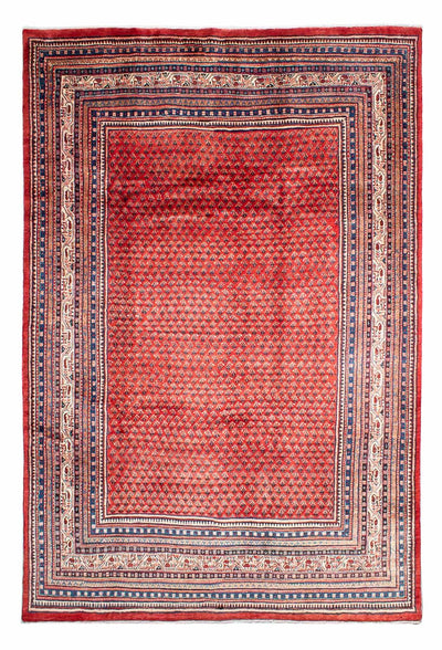 Mir Teppich 220x316cm - Perserteppich - rot