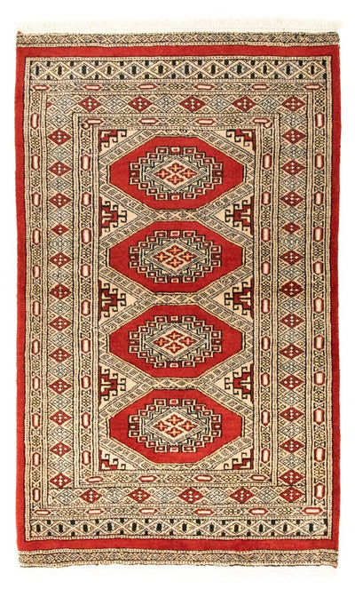 Buchara Teppich 78x133cm - Orientteppich - rot