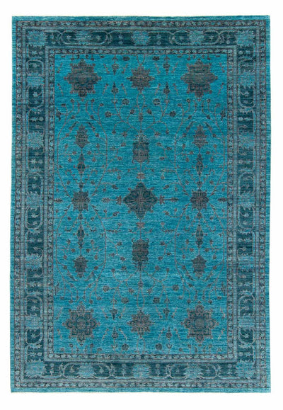 Ziegler Teppich 241x352cm - Orientteppich - dunkelblau