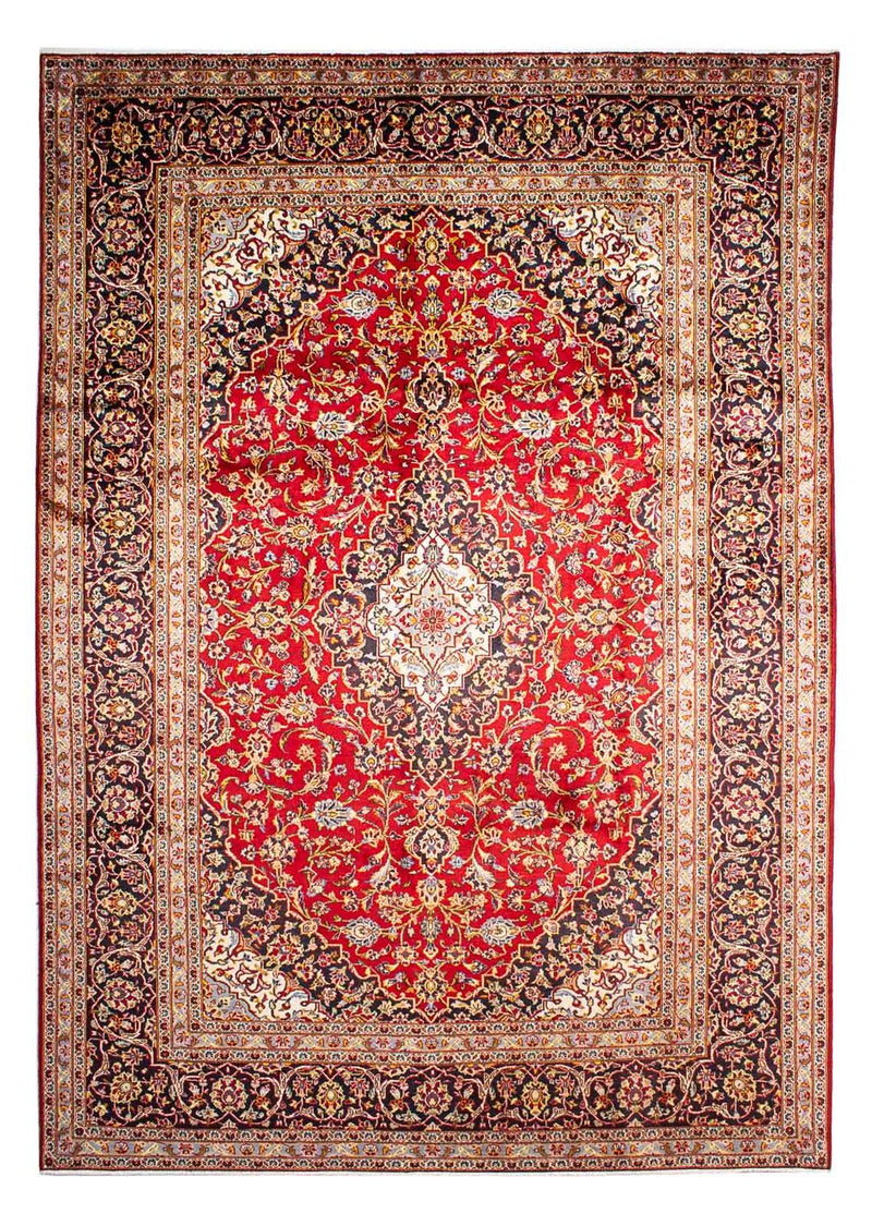 Keshan Teppich 251x353cm - Perserteppich - rot