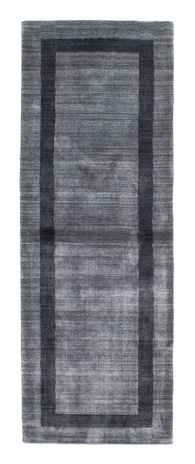 Vintage Teppich 80x250cm - grau