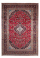 Keshan Teppich 253x354cm - Perserteppich - dunkelrot