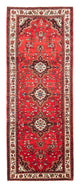 Hamadan Teppich 110x291cm - Perserteppich - rot