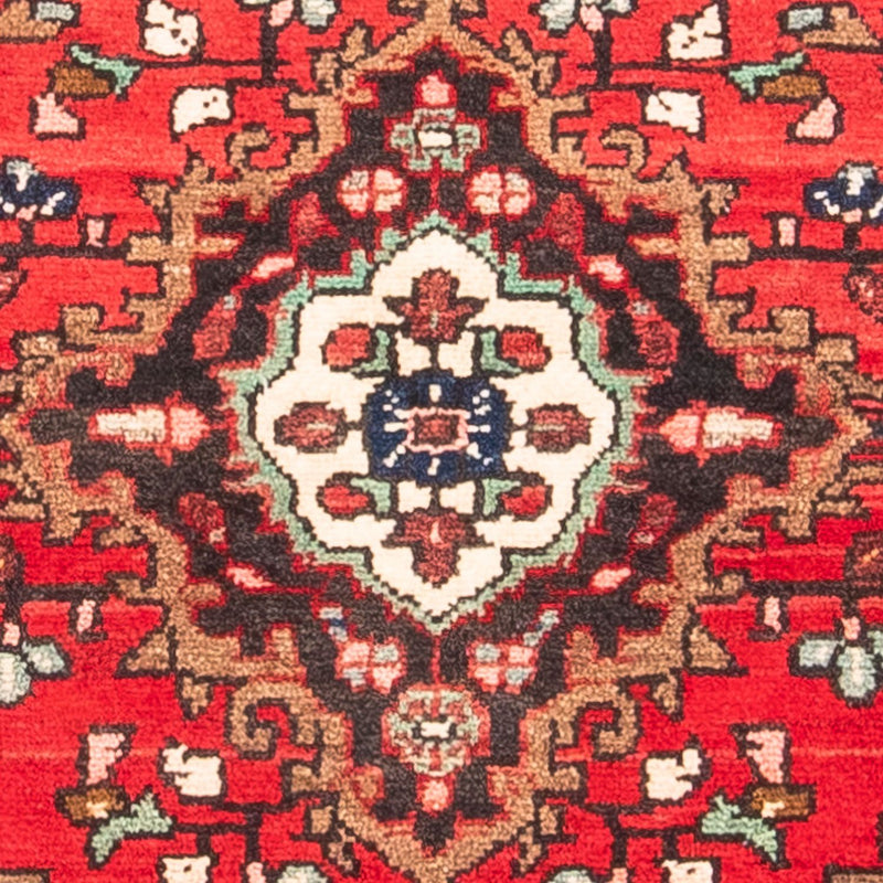 Hamadan Teppich 110x291cm - Perserteppich - rot