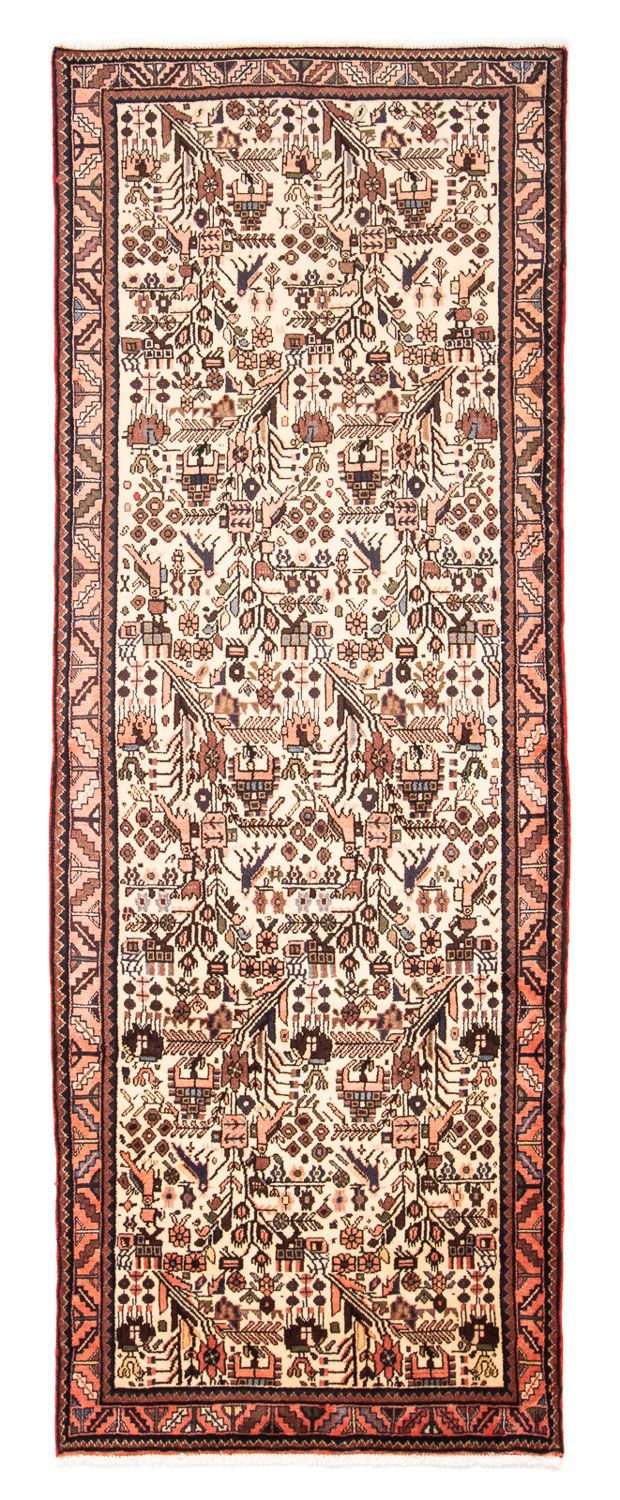 Hamadan Teppich 112x293cm - Perserteppich - beige