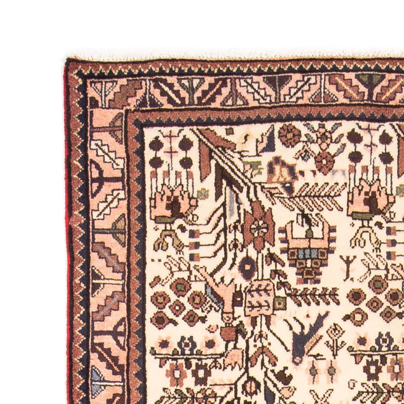 Hamadan Teppich 112x293cm - Perserteppich - beige