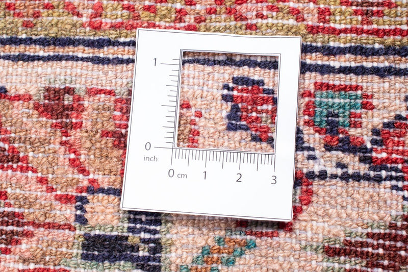Hamadan Teppich 110x288cm - Perserteppich - rot