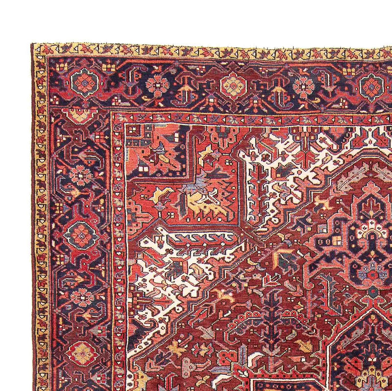 Heriz Teppich 245x337cm - Perserteppich - hellrot