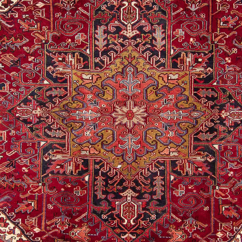 Heriz Teppich 240x344cm - Perserteppich - rot