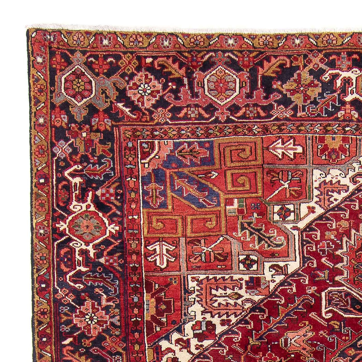 Heriz Teppich 240x344cm - Perserteppich - rot