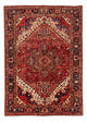 Heriz Teppich 280x377cm - Perserteppich - dunkelrot