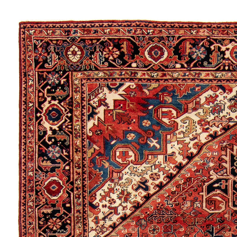 Heriz Teppich 280x377cm - Perserteppich - dunkelrot