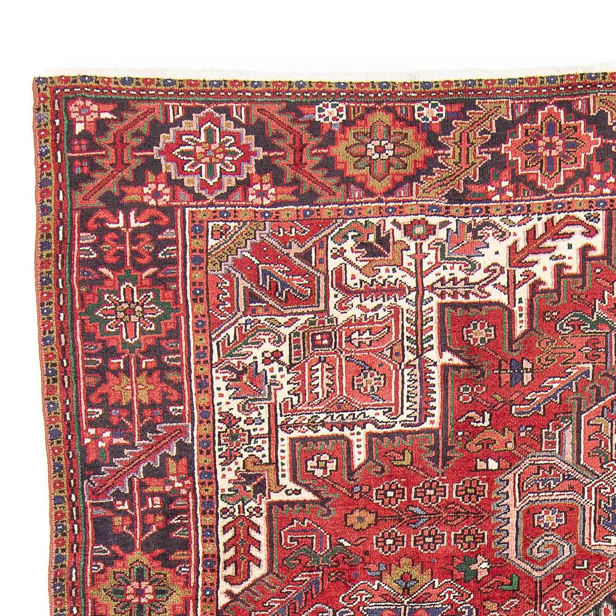 Heriz Teppich 251x350cm - Perserteppich - rot