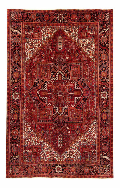 Heriz Teppich 295x374cm - Perserteppich - dunkelrot