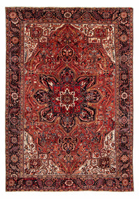 Heriz Teppich 300x402cm - Perserteppich - dunkelrot – product image