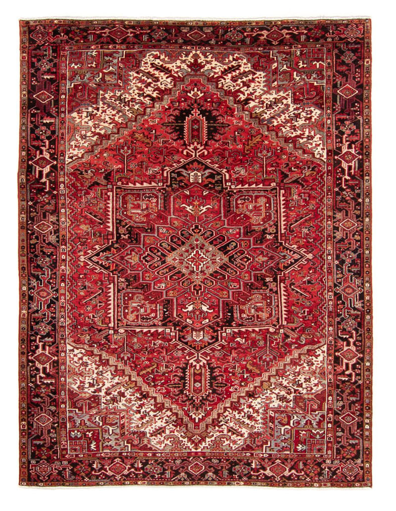Heriz Teppich 267x361cm - Perserteppich - dunkelrot