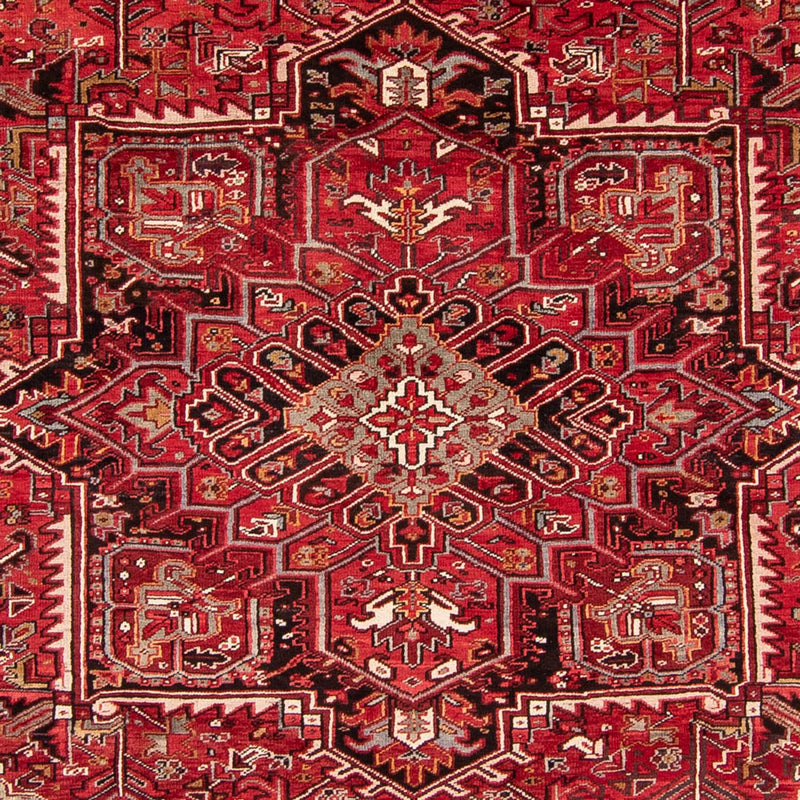 Heriz Teppich 267x361cm - Perserteppich - dunkelrot