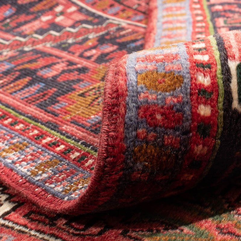 Heriz Teppich 250x345cm - Perserteppich - dunkelrot