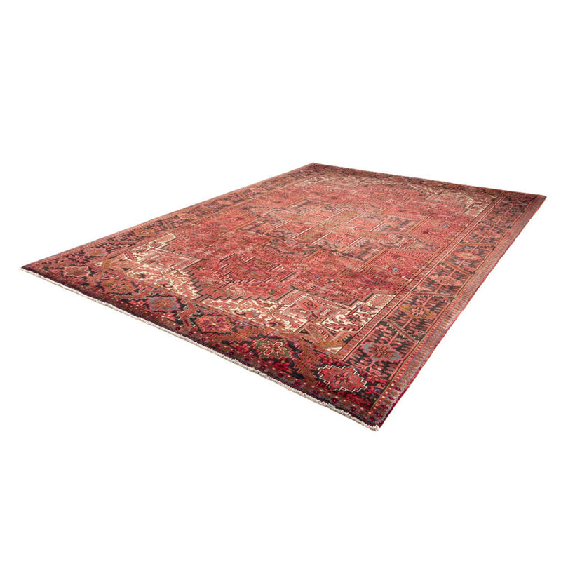 Heriz Teppich 250x345cm - Perserteppich - dunkelrot