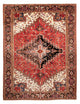 Heriz Teppich 248x331cm - Perserteppich - dunkelrot