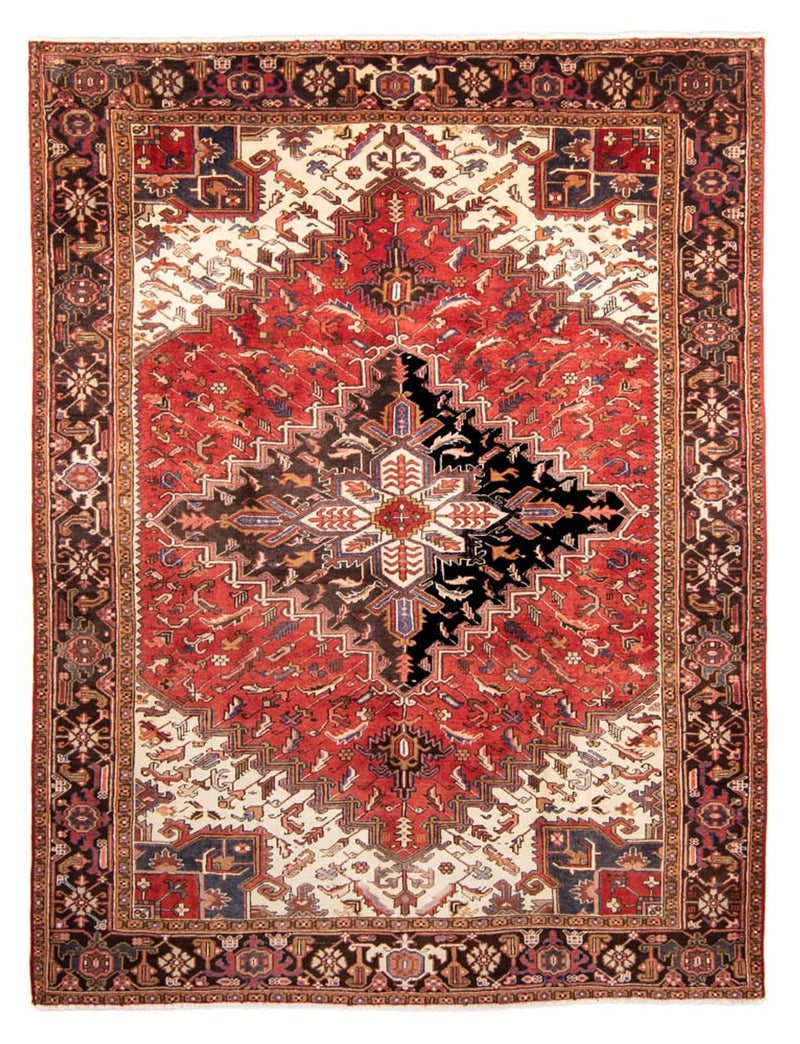 Heriz Teppich 248x331cm - Perserteppich - dunkelrot
