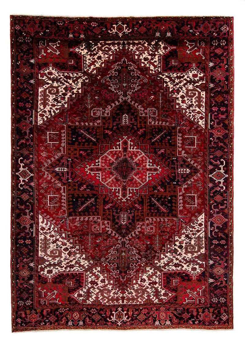 Heriz Teppich 315x428cm - Perserteppich - dunkelrot