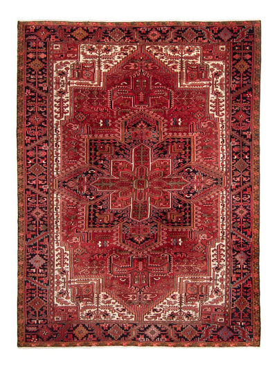 Heriz Teppich 245x338cm - Perserteppich - dunkelrot