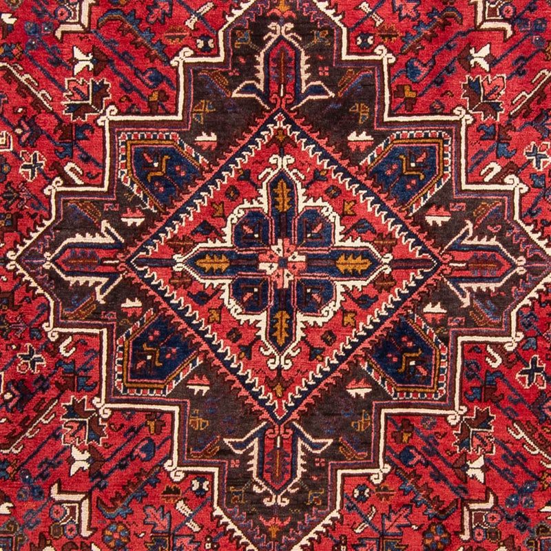 Heriz Teppich 240x337cm - Perserteppich - dunkelrot