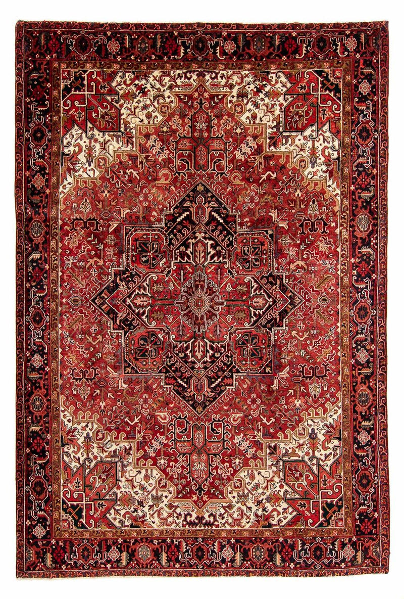 Heriz Teppich 310x400cm - Perserteppich - dunkelrot