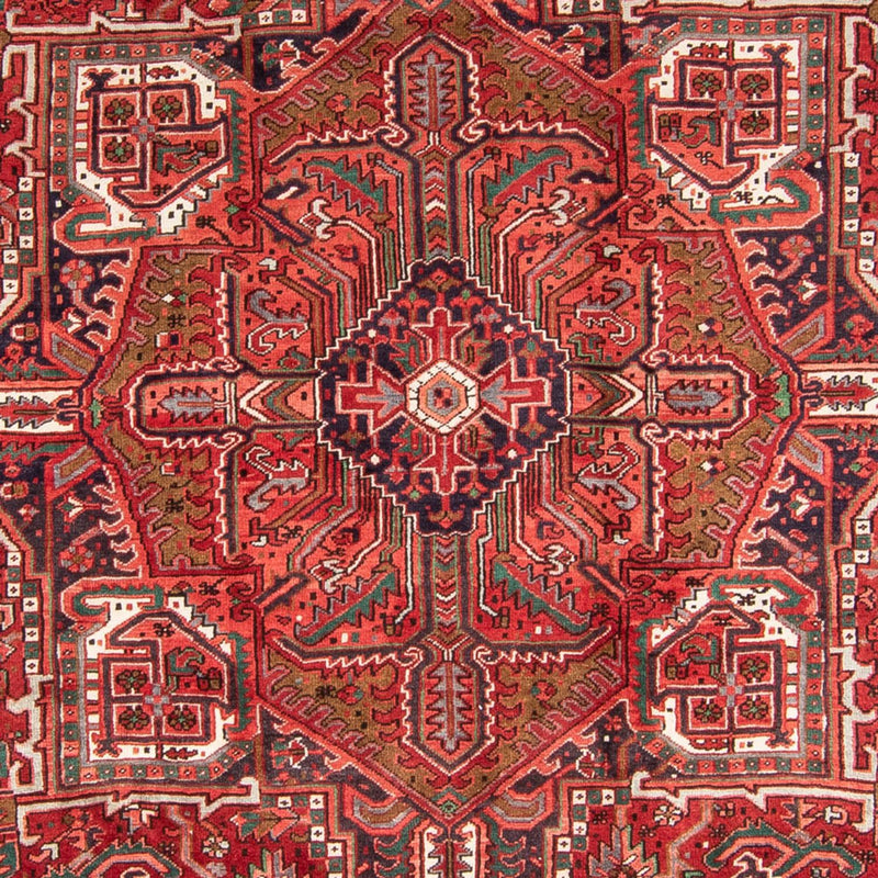 Heriz Teppich 250x333cm - Perserteppich - hellrot
