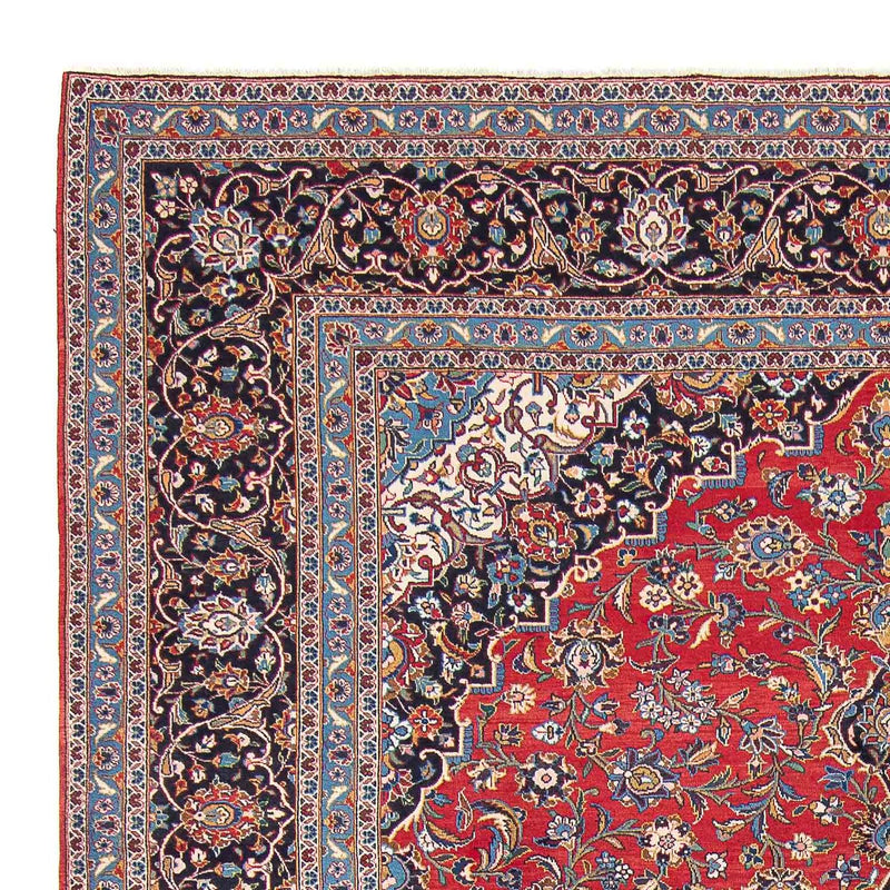 Keshan Teppich 398x400cm - Perserteppich - rot