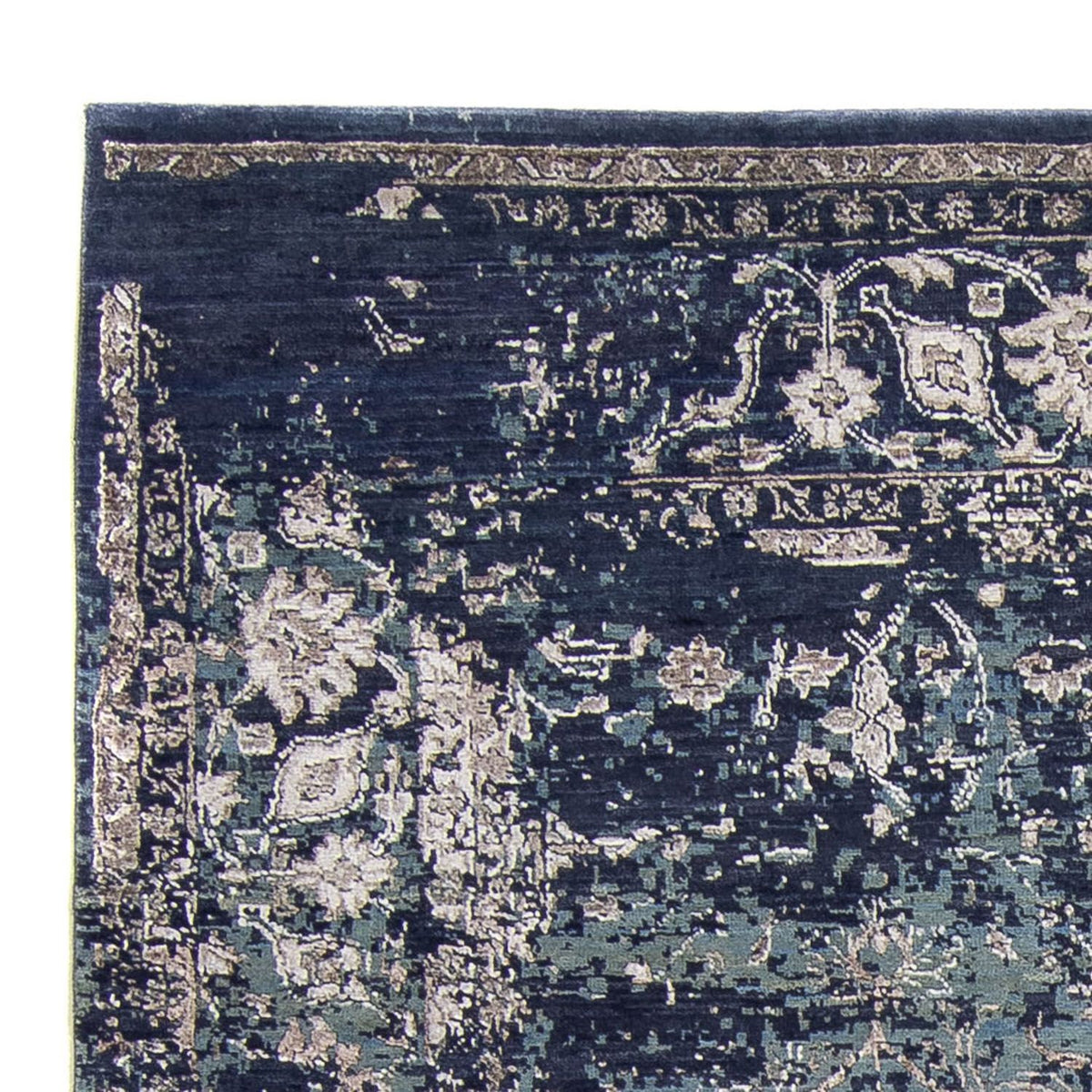 Designer Teppich 203x303cm - mehrfarbig
