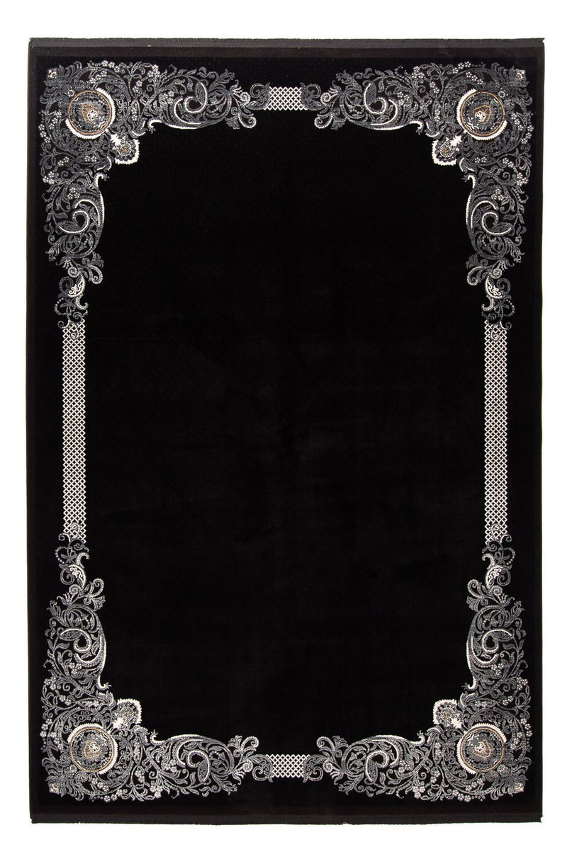 Designer Teppich 160x230cm - dunkelblau