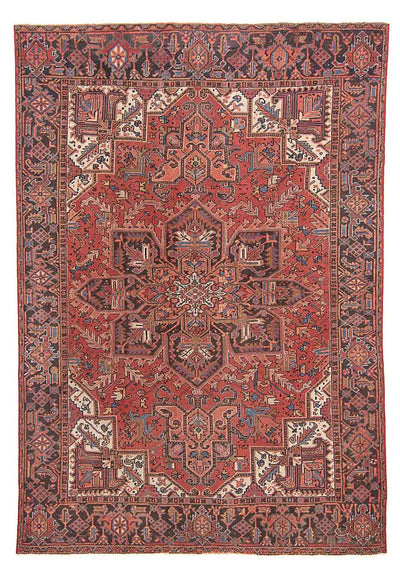 Heriz Teppich 254x335cm - Perserteppich - hellrot
