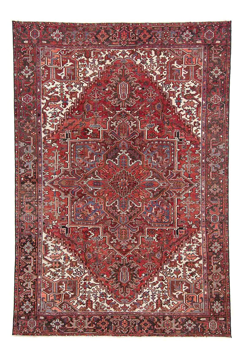 Heriz Teppich 245x325cm - Perserteppich - rot