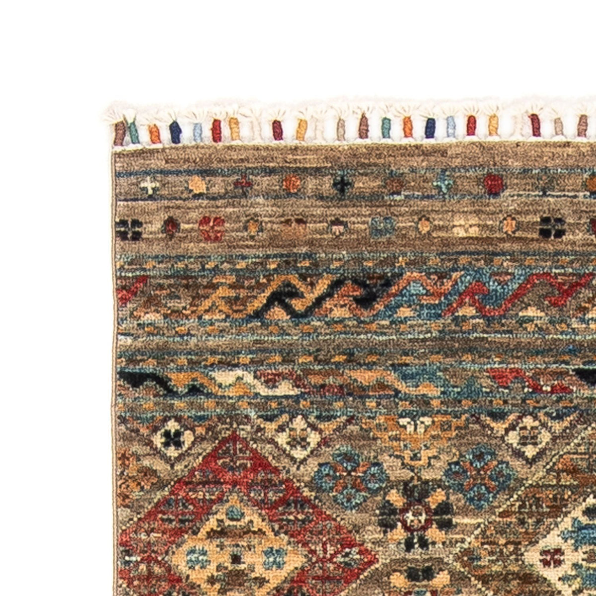 Ziegler Teppich 72x196cm - Orientteppich - mehrfarbig