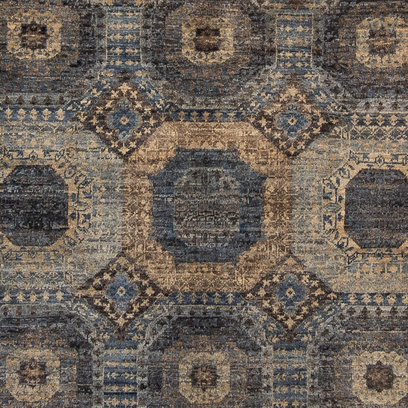 Designer Teppich 198x288cm - mehrfarbig